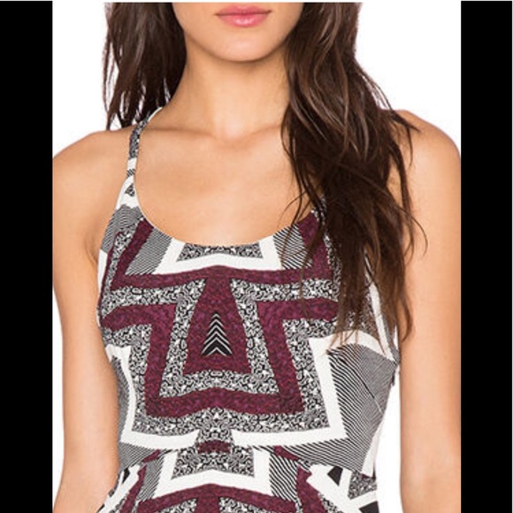 FREE PEOPLE SERVES YOU RIGHT PRINTED MAXI DRESS - Picture 10 of 14